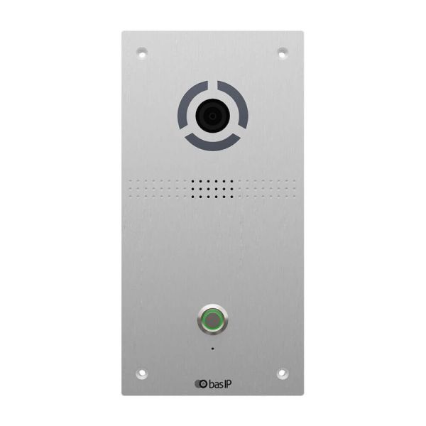 IP панель виклику Bas-IP AV-04FD silver для IP-домофонів