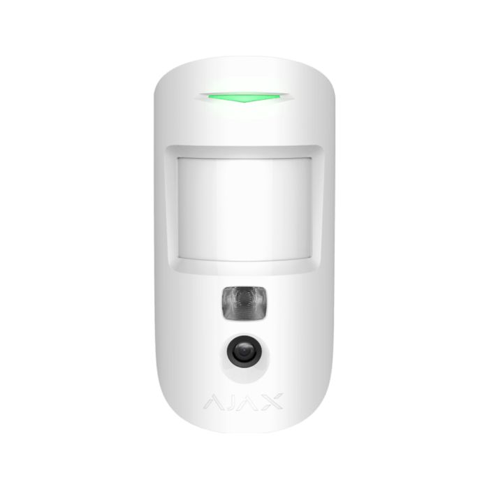 Бездротовий датчик руху Ajax MotionCam HDR (PhOD) Jeweller white  (розпродаж 875) з фотофіксацією за тривогою та за запитом