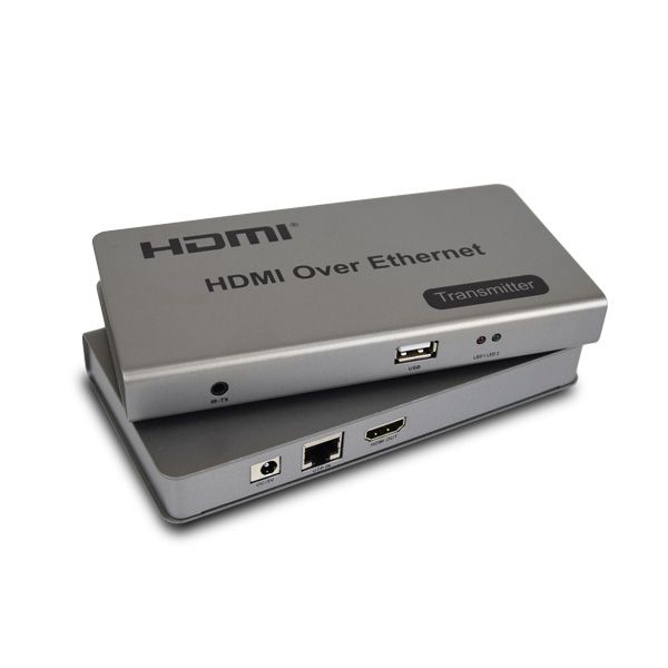 KVM-подовжувач ATIS HDMI-USB (розпродаж 878) +IR по Ethernet до 120 м (1080p)