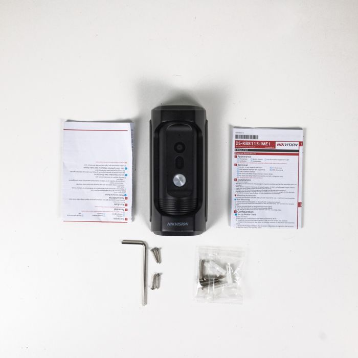 Відеопанель 2 Мп Hikvision DS-KB8113-IME1 (розпродаж 898) для IP-домофонів