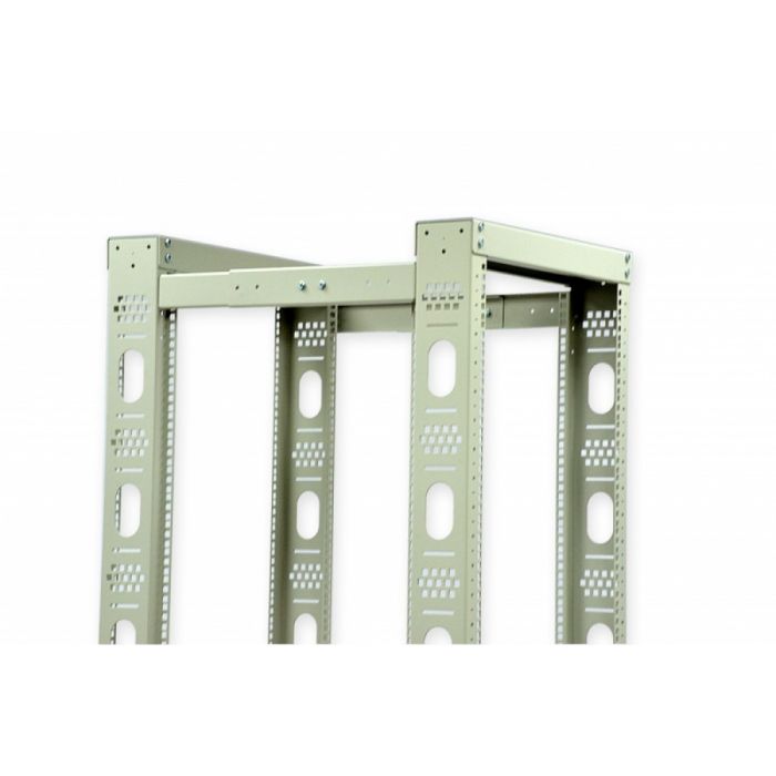 Стійка подвійна CMS UA-OF45-D-GR 45U сіра (без ніг)