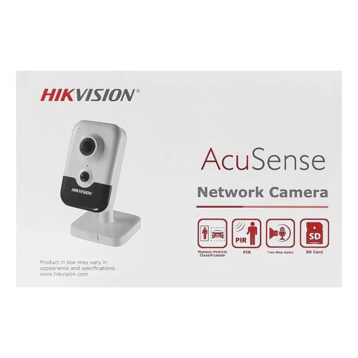 IP-відеокамера 6 Мп Hikvision DS-2CD2463G2-I (2.8 мм) AcuSense з вбудованим мікрофоном і динаміком для системи відеонагляду