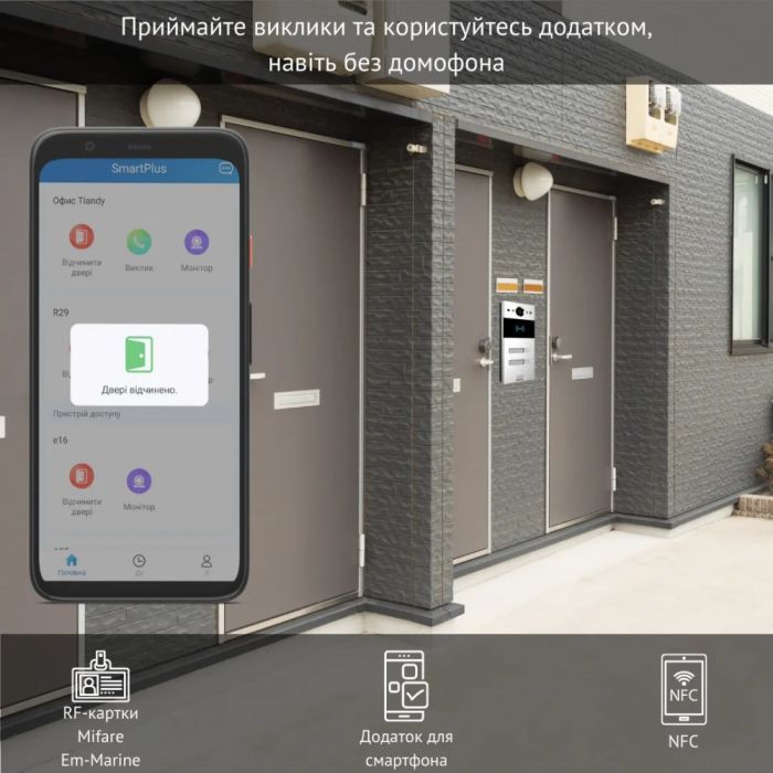 IP-панель виклику 2 Мп Akuvox R20B X2 OW на 2 абоненти