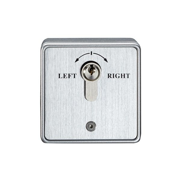 Кнопка аварійного виходу з ключем Yli Electronic YKS-851EN для системи контролю доступу