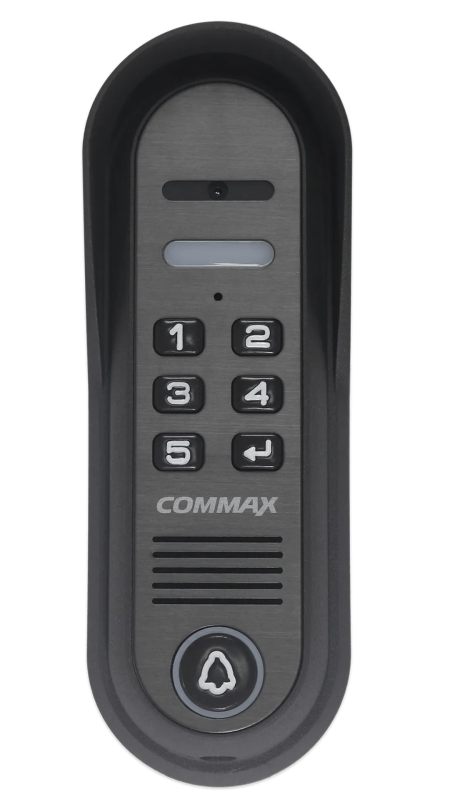 Відеопанель індивідуальна з клавіатурою Commax DRC-4CPNK, Silver