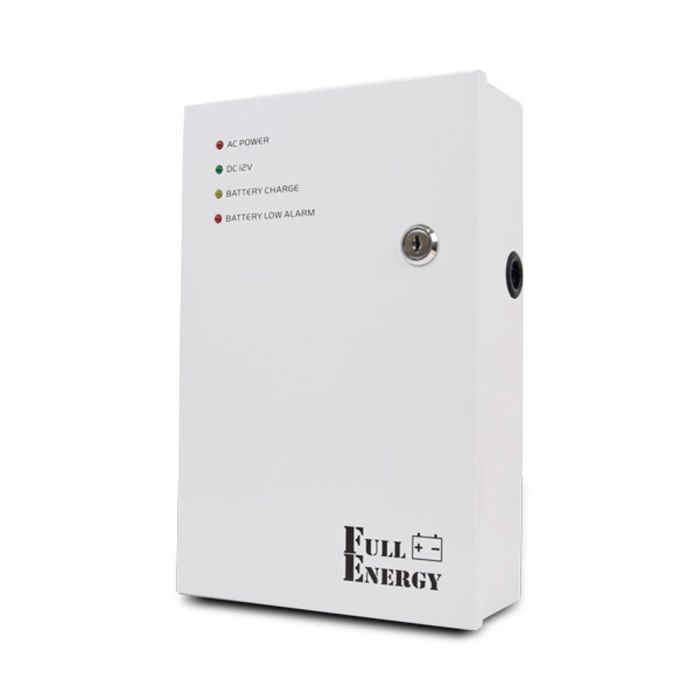 Блок безперебійного живлення Full Energy BBG-125-L (розпродаж 928) для відеоспостереження 12В, 5А, під 18Аг акумулятор