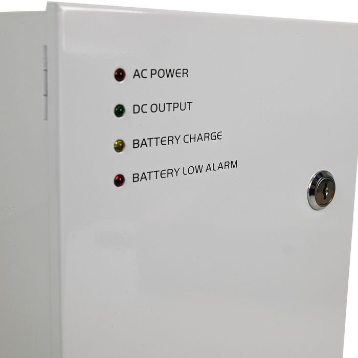 Блок безперебійного живлення Full Energy BBG-125-L (розпродаж 928) для відеоспостереження 12В, 5А, під 18Аг акумулятор