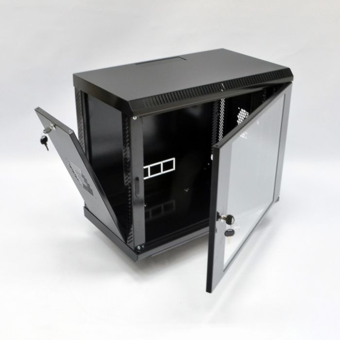 Шафа серверна CMS 9U 600 х 350 х 507 UA-MGSWA935B для мережевого обладнання
