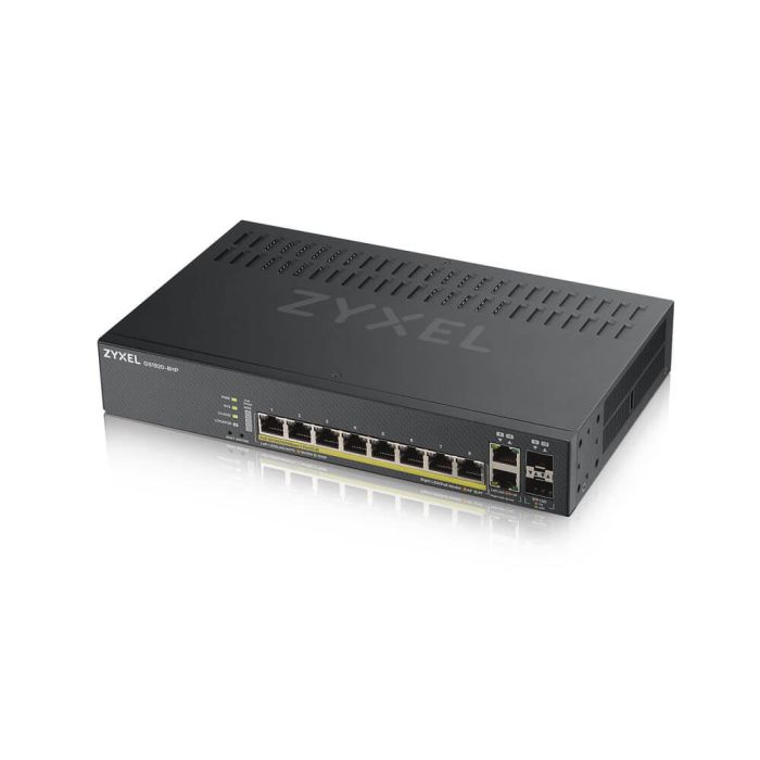 Смарт-керований комутатор на 8 портів з PoE Zyxel GS1920-8HPV2 (GS1920-8HPV2-EU0101F)