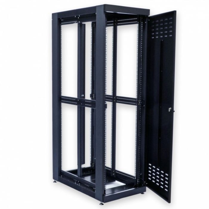 Шафа серверна CMS 45U 610 х 1055 UA-MGSE45610MB посилена для мережевого обладнання