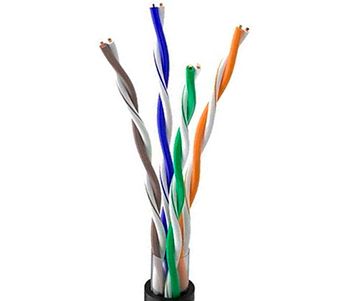 OK-Net КПП-ВП (100) UTP кат.5е, 4х2х0.5 бухта 305м Вита пара (UTP мідь зовнішній)