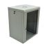 Шафа серверна SteelNet 15U 600 x 500 для мережевого обладнання (скло, сірий)