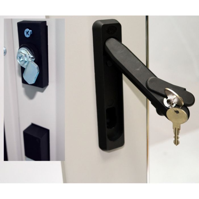 Шафа серверна CMS 42U 610 х 865 UA-MGSE4268MG посилена для мережевого обладнання