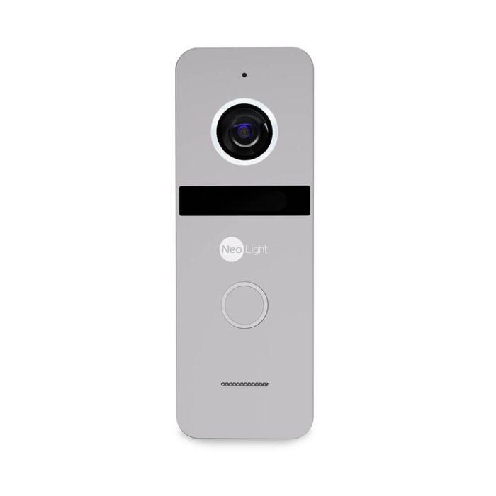 Комплект відеодомофона Neokit FHD PRO B Silverr: відеодомофон 7" з детектором руху і 2 Мп відеопанель