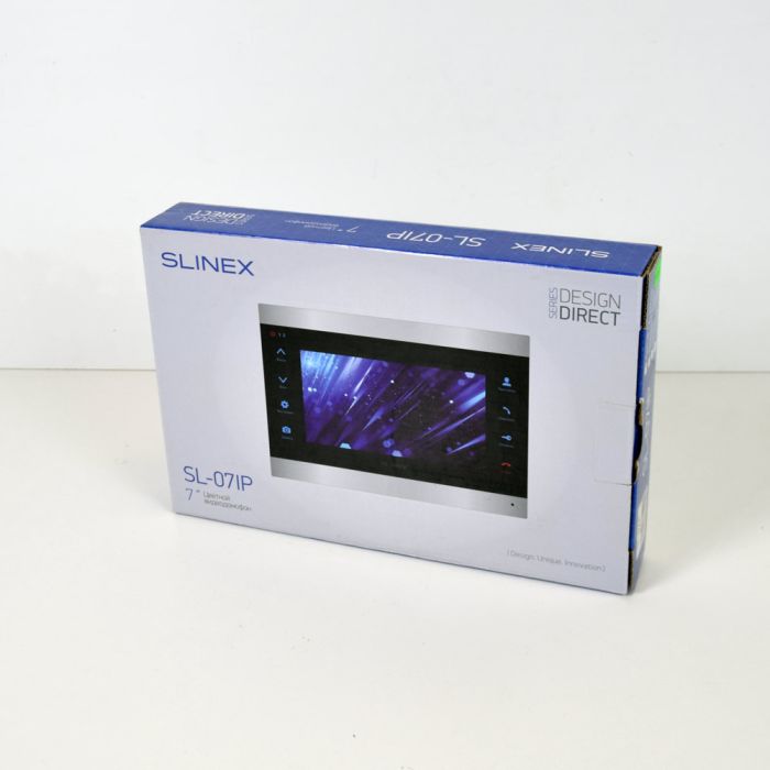 Відеодомофон Slinex SL-07 IP (silver+white) розпродаж (477)