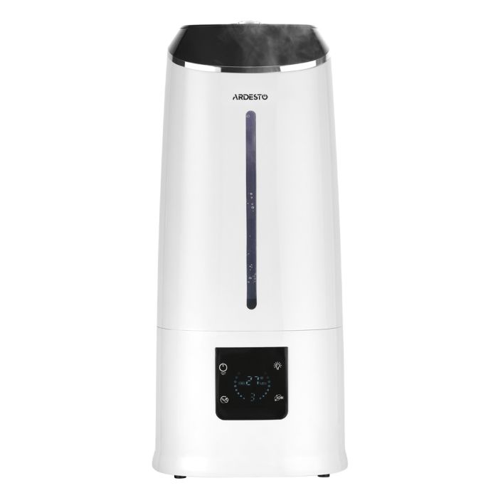 Зволожувач повітря ARDESTO USH-H-65W до 40м² ультразвуковий з пультом дистанційного керування, білий