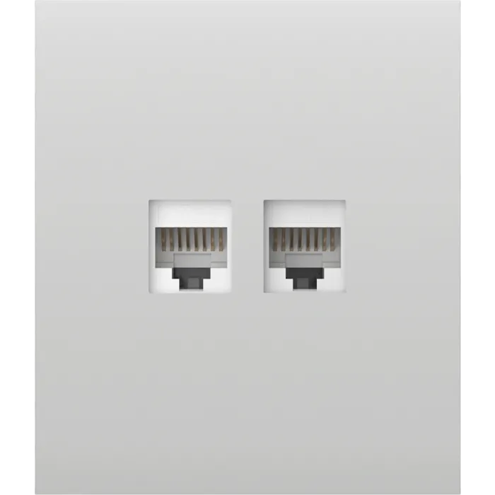 Ajax CenterCover (LAN) white Фронтальна панель