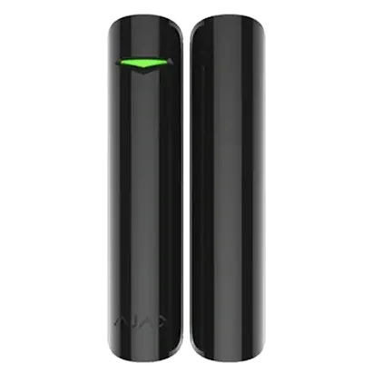 Ajax DoorProtect S Plus (8PD) black Бездротовий комбінований сповіщувач відчинення, удару та нахилу