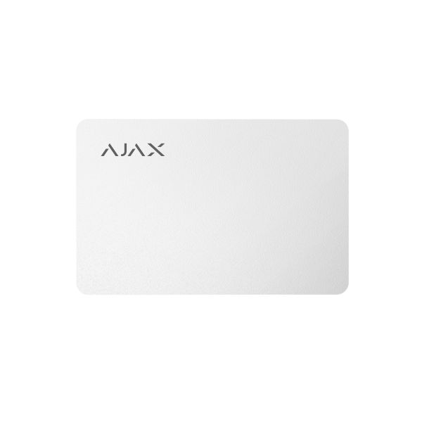 Картка для управління охоронною системою Ajax Pass 3 шт. White