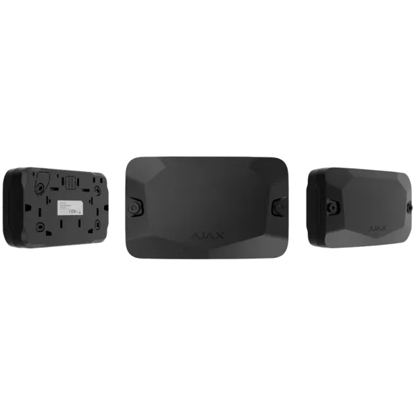 Ajax Case (106×168×56) black Корпус для захищеного дротового під’єднання пристроїв