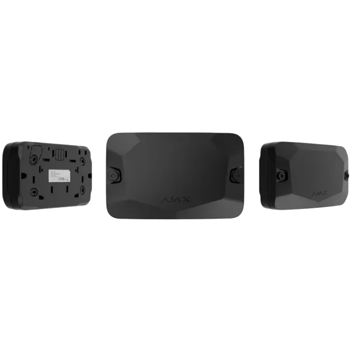 Ajax Case (106×168×56) black Корпус для захищеного дротового під’єднання пристроїв