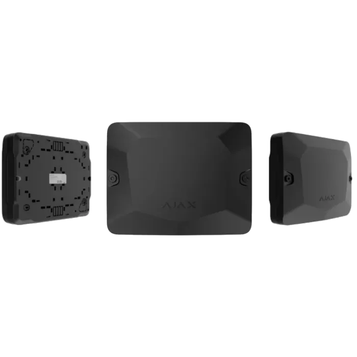 Ajax Case (175×225×57) black Корпус для захищеного дротового під’єднання пристроїв
