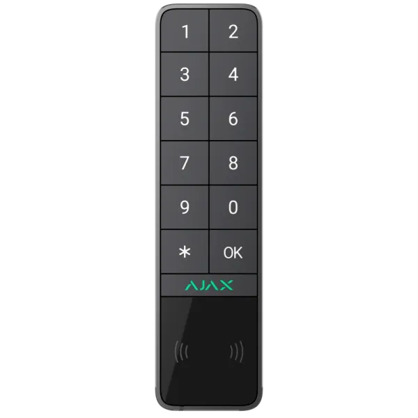 Ajax Keypad Outdoor graphite Бездротова клавіатура