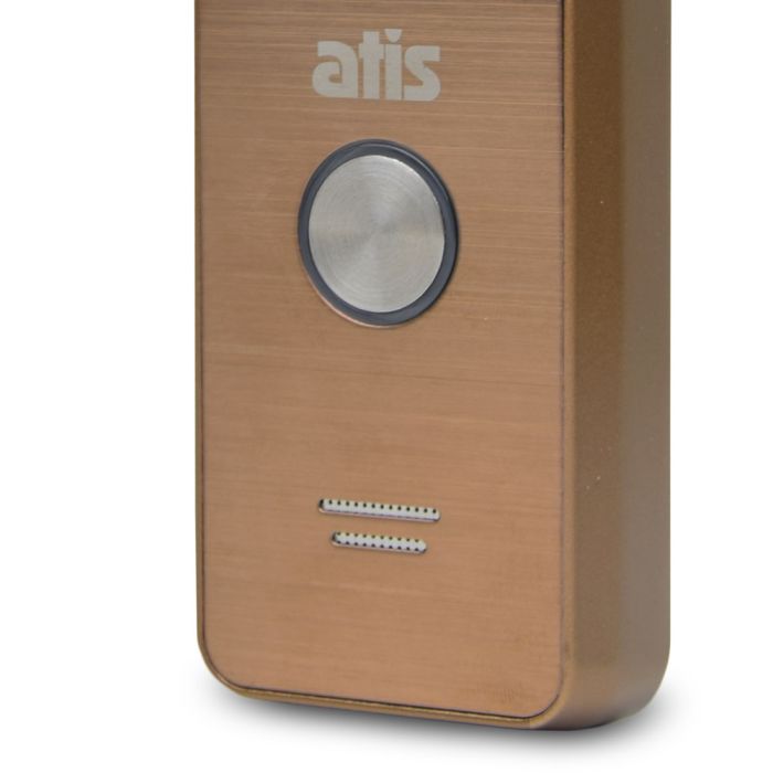 Комплект відеодомофона ATIS AD-1070FHD/T Black з підтримкою Tuya Smart + AT-400HD Gold