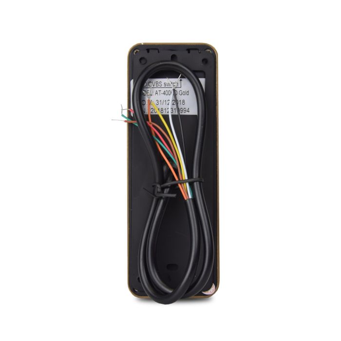 Комплект відеодомофона ATIS AD-1070FHD/T Black з підтримкою Tuya Smart + AT-400HD Gold