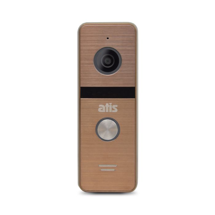Комплект відеодомофона ATIS AD-1070FHD/T Black з підтримкою Tuya Smart + AT-400HD Gold