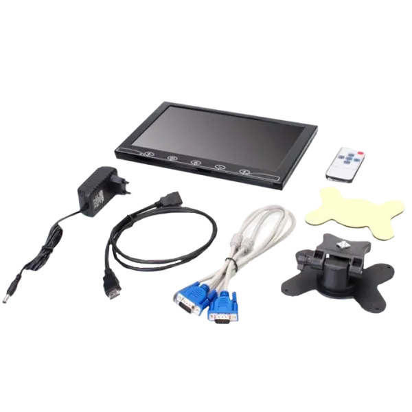 10.1" (AV + VGA + HDMI + BNC) Автомобільний РК-монітор