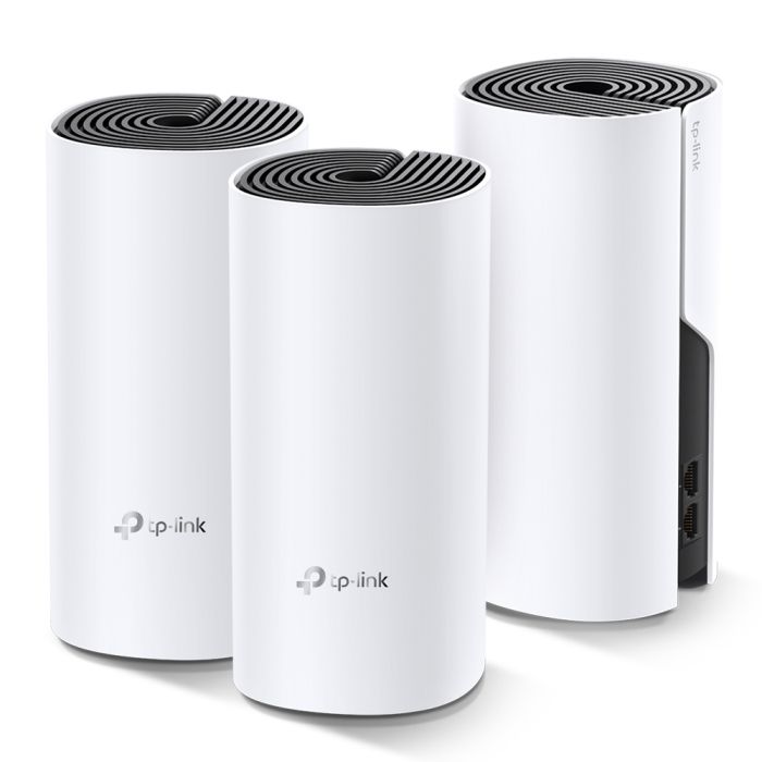 Домашня Mesh Wi-Fi система TP-LINK DECO M4 3PK AC1200 2xGE LAN/WAN MU-MIMO (DECO-M4-3-PACK)