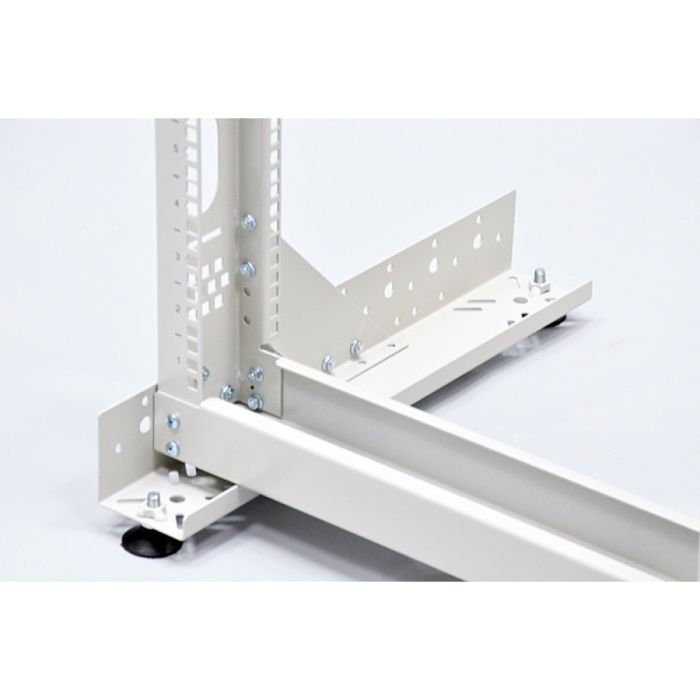 Стійка однорамна CMS UA-OF33-S-GR 33U сіра (без ніг)