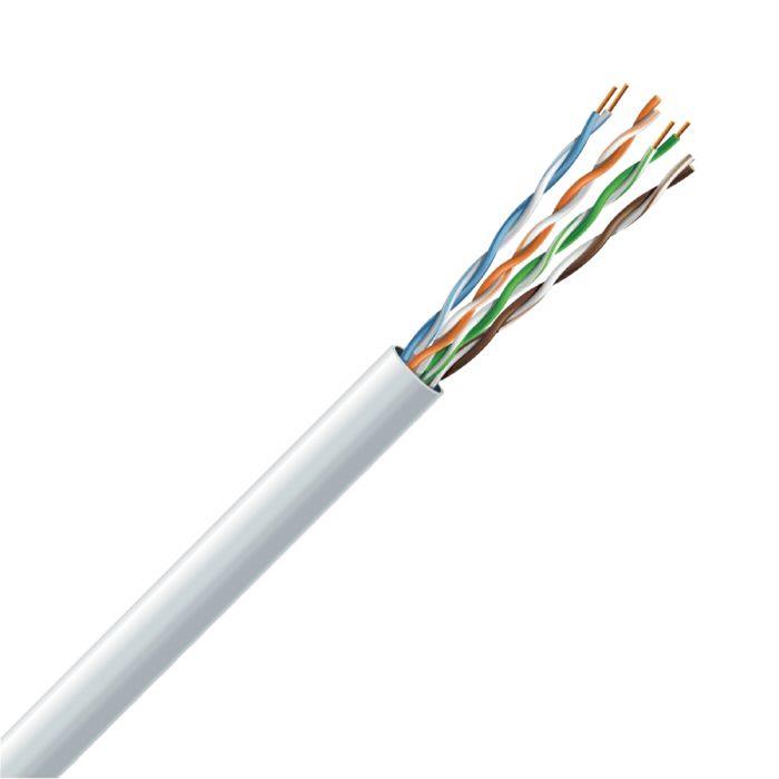 Кабель вита пара UTP CAT5e Dahua DH-PFM920I-5EU-U внутрішній 305 м (0.5 мм)