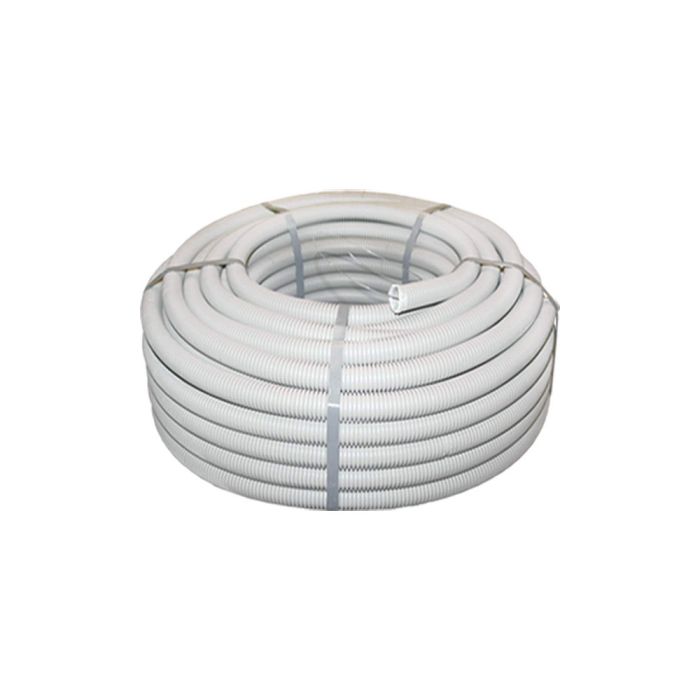 Гофротруба Light ДКС ПВХ D 16 (100) м сіра