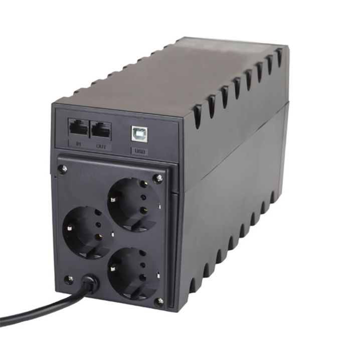Джерело безперебійного живлення Powercom RPT-800AP Schuko 800ВА / 480Вт лінійно-інтерактивне
