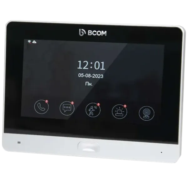 BCOM BD-760FHD/T Silver Відеодомофон