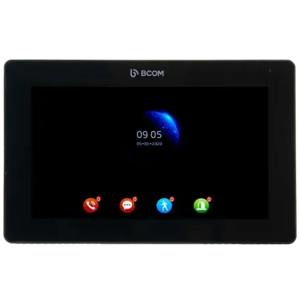 BCOM BD-770FHD/T Black Відеодомофон