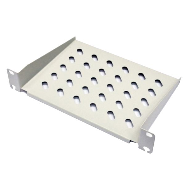 Полиця консольна CMS UA-SHC160g 10" 1U 160 мм сіра