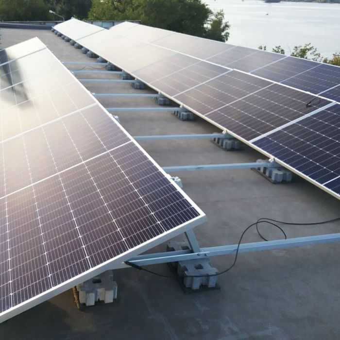 Монтажний набір (2 модулі, баластна система з кутом нахилу 15)