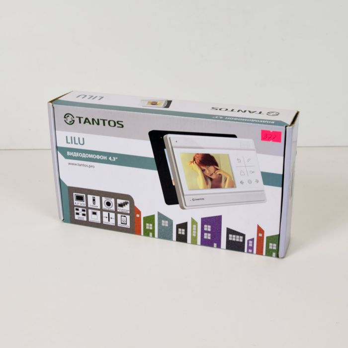 Відеодомофон Tantos Lilu lux 4.3" розпродаж (377)