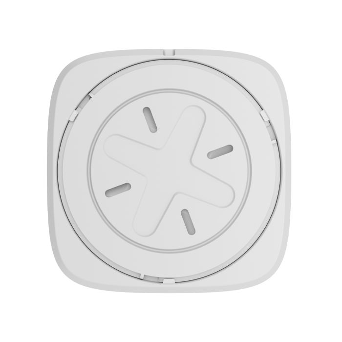 Бездротовий адресний пожежний оповіщувач Ajax EN54 FireProtect (Sounder/VAD) Jeweller white світлозвуковий