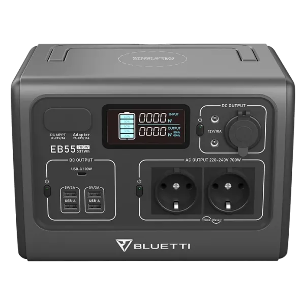 BLUETTI EB55 700W Портативне джерело живлення