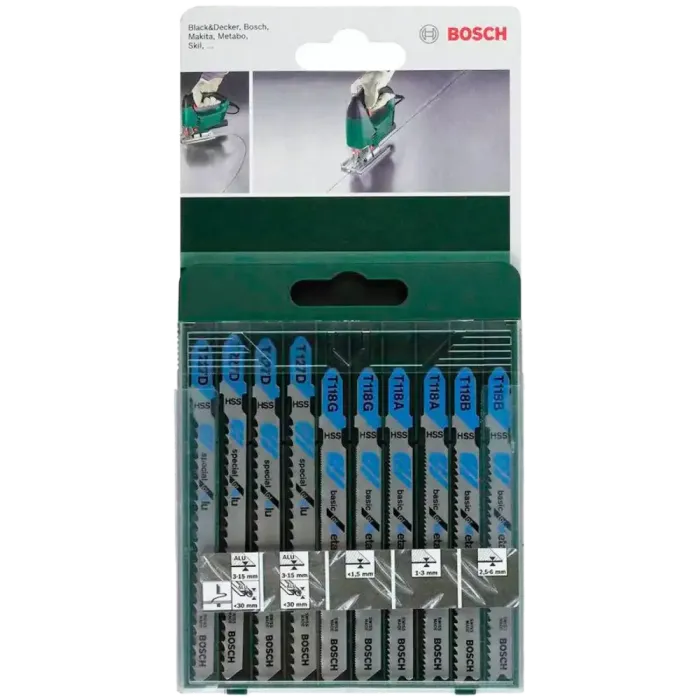 Bosch SET T-ХВ (2609256745) Набір пильних полотен