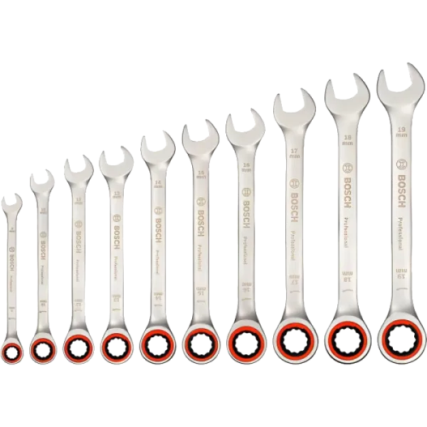 Bosch Professional (1600A02AU0) 10 шт Набір ключів комбінованих