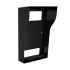 Монтажна коробка з козирком Bas-IP BR-AV8 (black) для накладного монтажу індивідуальних IP-відеопанелей Bas-IP