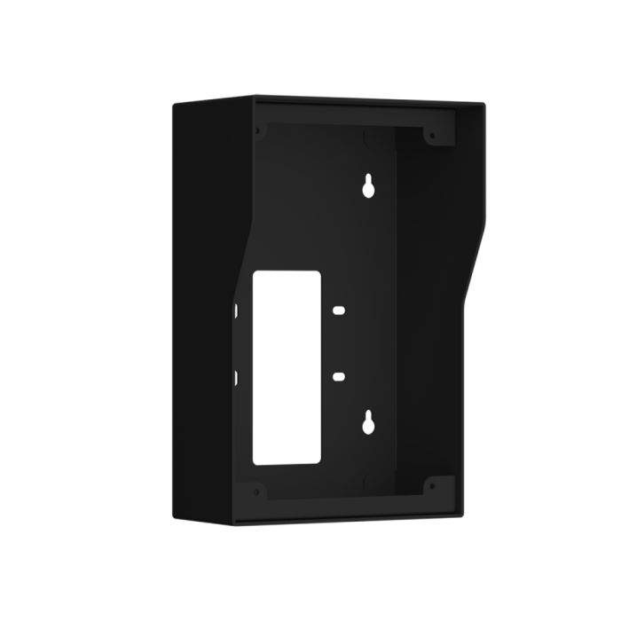 Монтажна коробка з козирком Bas-IP BR-AV8FBL BLACK  для накладного монтажу індивідуальних IP-відеопанелей Bas-IP