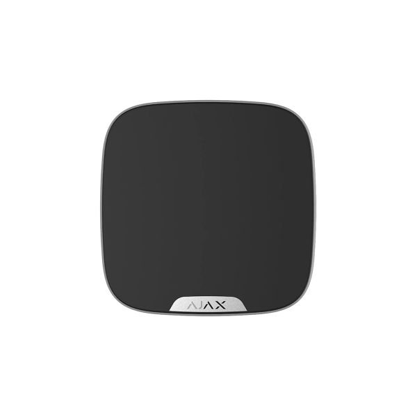 Лицьова панель Ajax Brandplate для брендування вуличної сирени StreetSiren DoubleDeck (10 шт.) Black