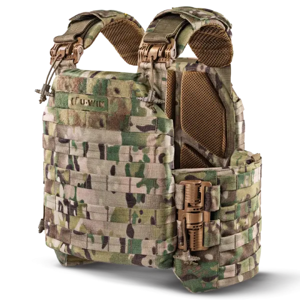 U-WIN Plate Carrier PRO мультикам Плитоноска / тактичний жилет зі швидким скиданням