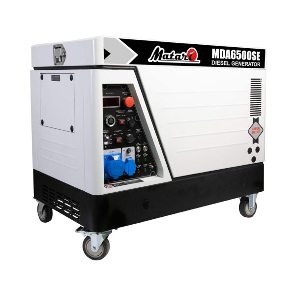 Дизельний генератор MATARI MDA6500SE максимальна потужність 6.5 кВт